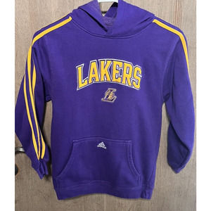 adidas la lakers hoodie size m